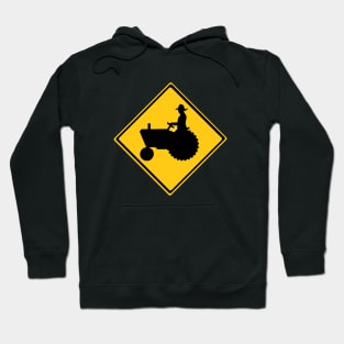 Farm Vehicles Warning Sign Hoodie